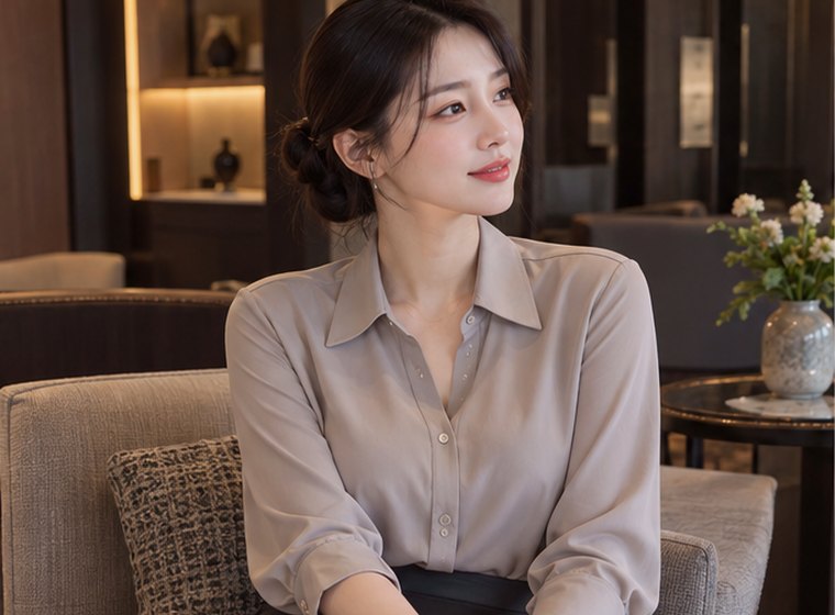 인계동 숨빛휴식 전신 쉼 관리 안내 카드의 서로 다른 20대 성인 한국 여성 모델